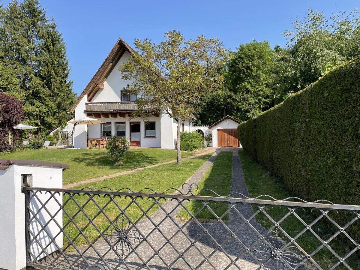 Messe- und Ferienhaus Gertraud am Ludwigskanal in Wendelstein Exterior foto